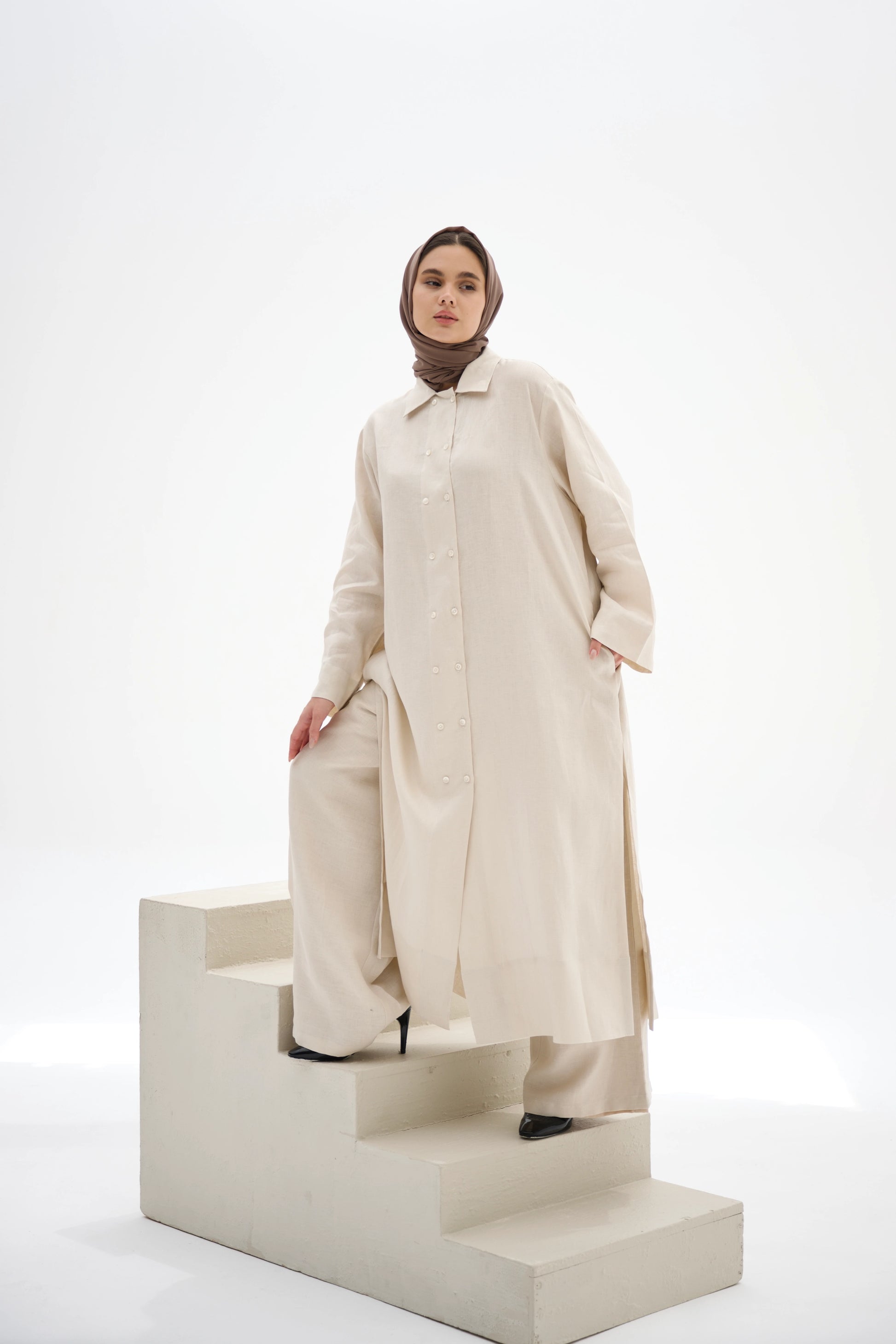 Breeze Longline Set - Sand Dune