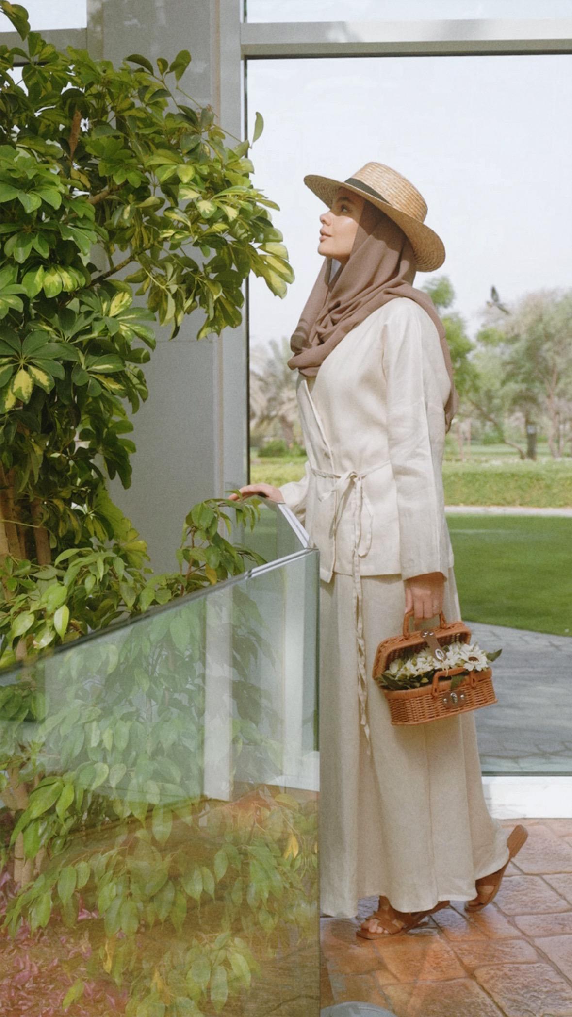 Linen Meadow Set (One-Piece)